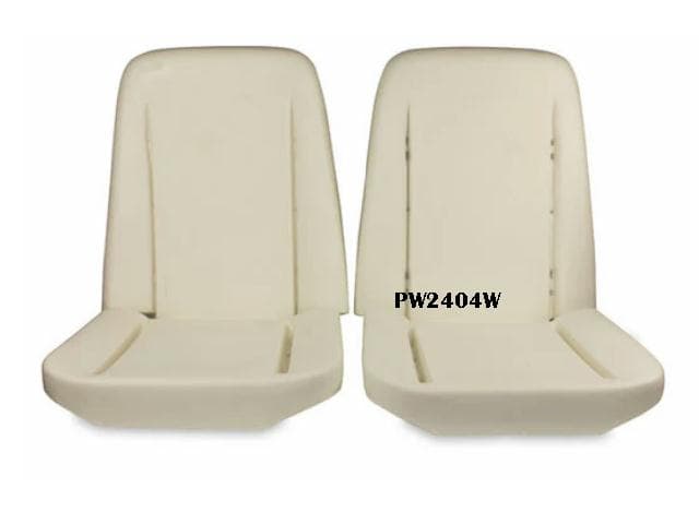 Seat Foam: Olds Cutlass 68-70 Front Buckets (Pr)